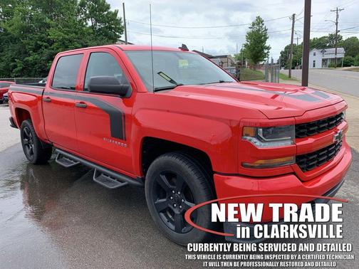 Red Hot 2018 Chevrolet Silverado 1500 Custom