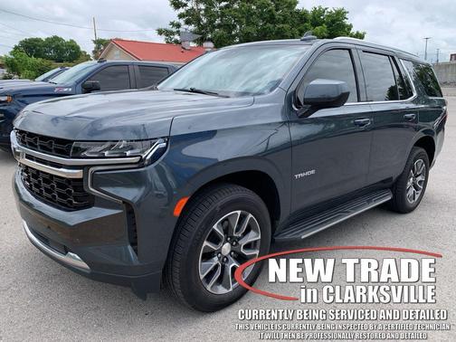 Shadow Gray Metallic 2021 Chevrolet Tahoe LS