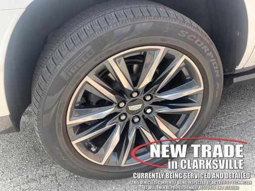 Crystal White Tricoat 2021 Cadillac Escalade Sport Platinum