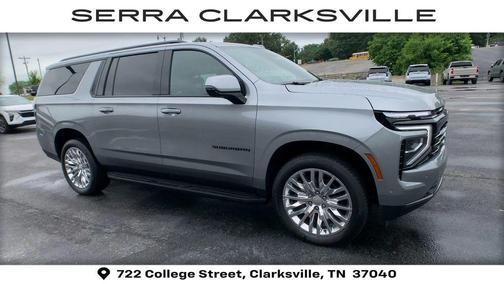 Sterling Gray Metallic 2025 Chevrolet Suburban RST