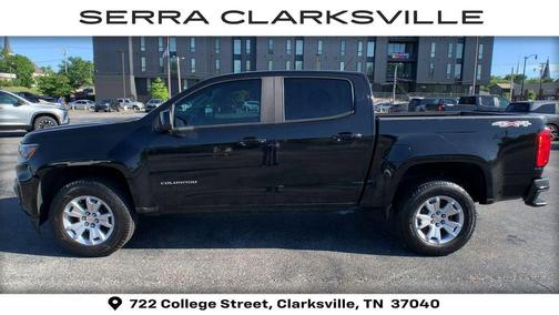 Black 2021 Chevrolet Colorado LT