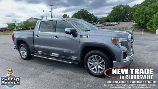 Satin Steel Metallic 2022 GMC Sierra 1500 SLT