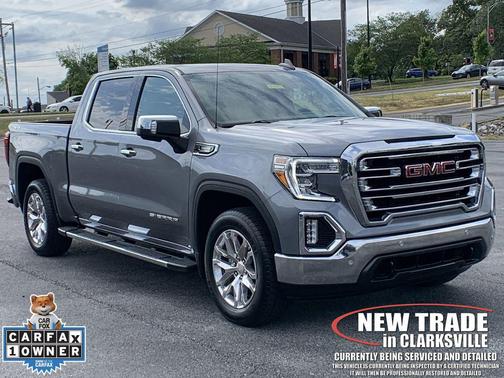 Satin Steel Metallic 2022 GMC Sierra 1500 SLT