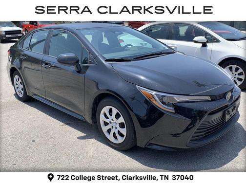 Midnight Black Metallic 2024 Toyota Corolla LE