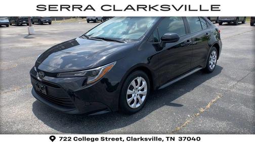 Midnight Black Metallic 2024 Toyota Corolla LE