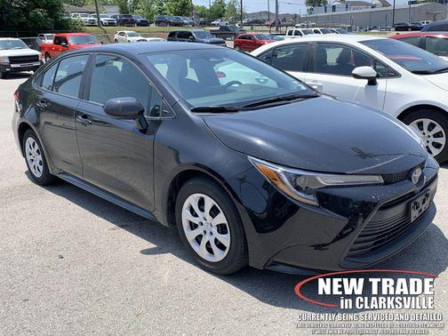 Midnight Black Metallic 2024 Toyota Corolla LE