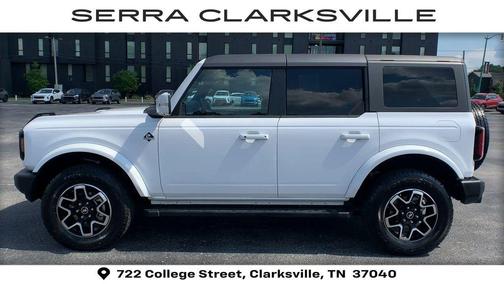 OXFORD WHITE 2024 Ford Bronco Outer Banks
