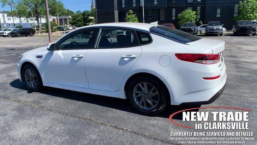 Snow White Pearl 2019 Kia Optima LX