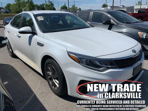 Snow White Pearl 2019 Kia Optima LX