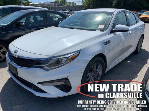 Snow White Pearl 2019 Kia Optima LX