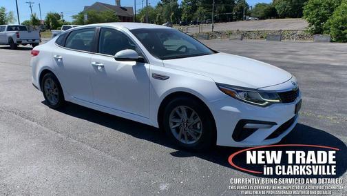 Snow White Pearl 2019 Kia Optima LX