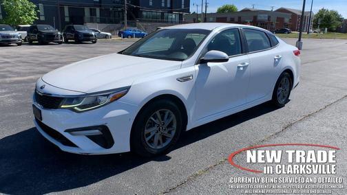 Snow White Pearl 2019 Kia Optima LX
