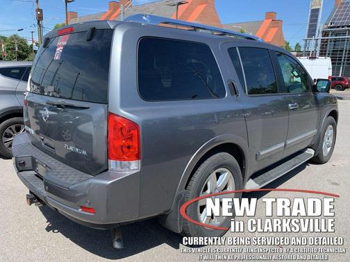 Gun Metallic 2014 Nissan Armada Platinum
