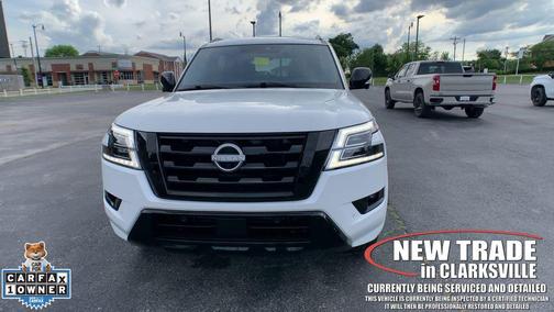 Aspen White Tricoat 2024 Nissan Armada SL 4WD