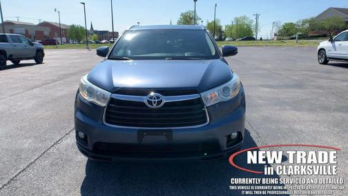 Shoreline Blue Pearl 2014 Toyota Highlander XLE