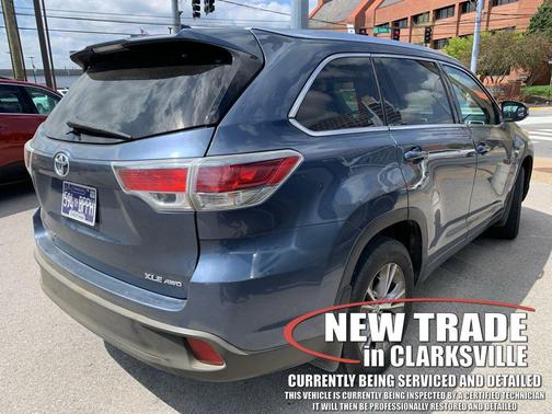 Shoreline Blue Pearl 2014 Toyota Highlander XLE