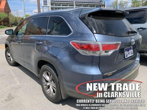 Shoreline Blue Pearl 2014 Toyota Highlander XLE