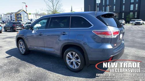 Shoreline Blue Pearl 2014 Toyota Highlander XLE