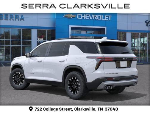 Polar White Tricoat 2026 Chevrolet Traverse AWD Z71