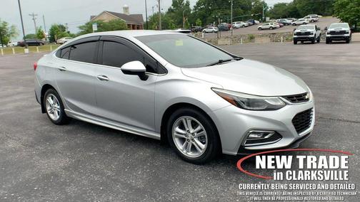 Silver Ice Metallic 2017 Chevrolet Cruze LT