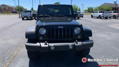 Black Clearcoat 2015 Jeep Wrangler Unlimited Sport