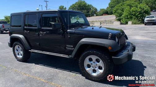 Black Clearcoat 2015 Jeep Wrangler Unlimited Sport