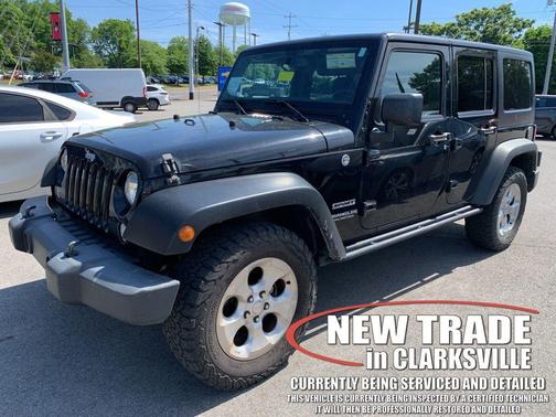 Black Clearcoat 2015 Jeep Wrangler Unlimited Sport