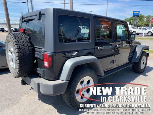 Black Clearcoat 2015 Jeep Wrangler Unlimited Sport