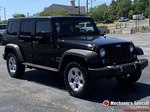Black Clearcoat 2015 Jeep Wrangler Unlimited Sport