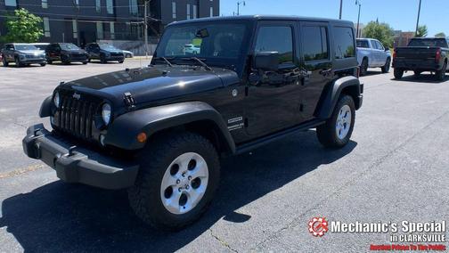 Black Clearcoat 2015 Jeep Wrangler Unlimited Sport
