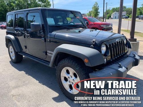 Black Clearcoat 2015 Jeep Wrangler Unlimited Sport