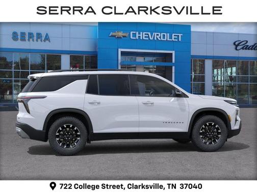 Polar White Tricoat 2026 Chevrolet Traverse AWD Z71