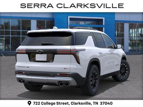 Polar White Tricoat 2026 Chevrolet Traverse AWD Z71