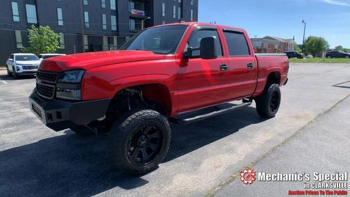 Victory Red 2006 Chevrolet Silverado 1500 LT Crew Cab