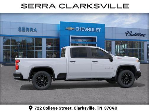 Summit White 2026 Chevrolet Silverado 2500 Custom