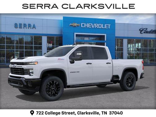 Summit White 2026 Chevrolet Silverado 2500 Custom