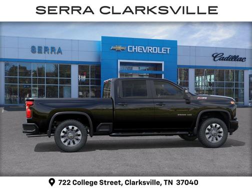 Black 2026 Chevrolet Silverado 2500 Custom