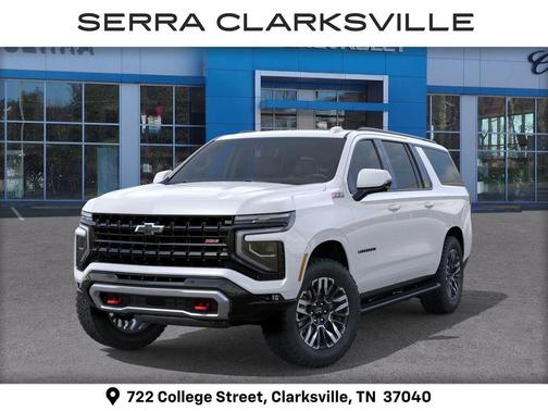 Summit White 2026 Chevrolet Suburban Z71, 4WD