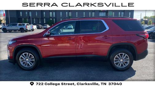 Radiant Red Tintcoat 2023 Chevrolet Traverse LT Cloth