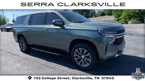 Silver Sage Metallic 2024 Chevrolet Suburban LS