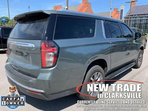 Silver Sage Metallic 2024 Chevrolet Suburban LS