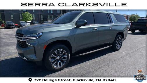 Silver Sage Metallic 2024 Chevrolet Suburban LS