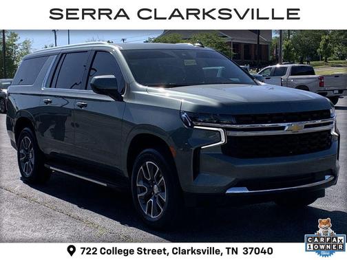 Silver Sage Metallic 2024 Chevrolet Suburban LS