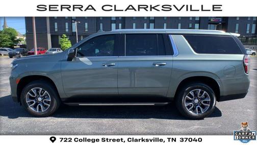 Silver Sage Metallic 2024 Chevrolet Suburban LS