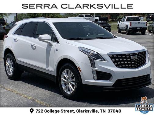 Crystal White Tricoat 2023 Cadillac XT5 Luxury