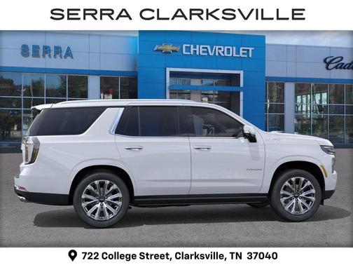 Polar White Tricoat 2026 Chevrolet Tahoe 4WD High Country