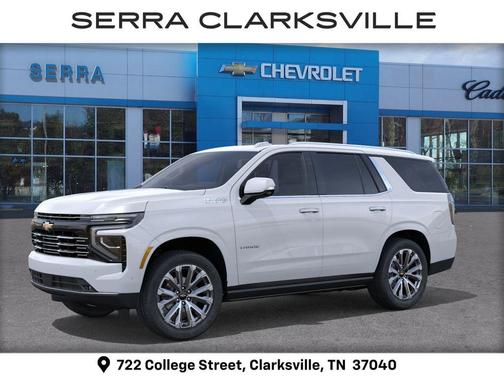 Polar White Tricoat 2026 Chevrolet Tahoe 4WD High Country