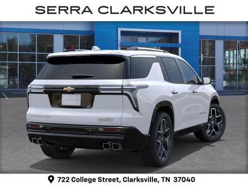 Polar White Tricoat 2026 Chevrolet Traverse High Country