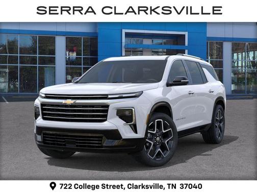Polar White Tricoat 2026 Chevrolet Traverse High Country