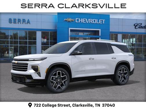 Polar White Tricoat 2026 Chevrolet Traverse High Country